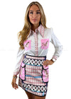 Adrian Pink Horse Two Piece