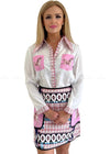Adrian Tweed White Cropped Mini Two Piece Uk 10
