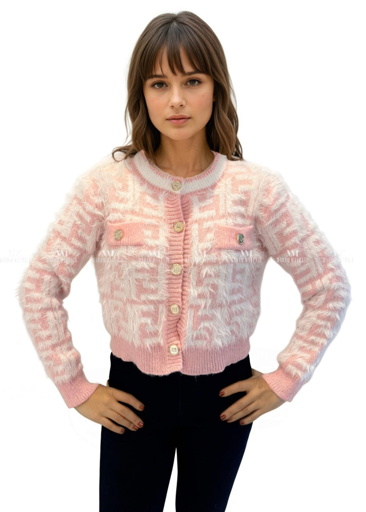 Cleo Pink Cardigan