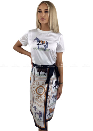Kelly Horse Print Two Piece Co Ords