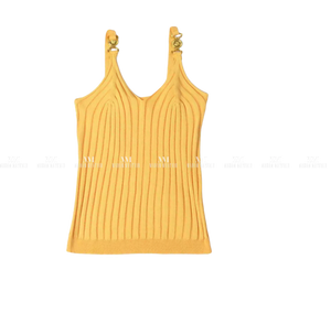 Lizzie Medusa Vest Top Yellow