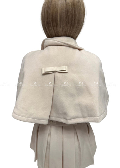 Maddox Cream Cape Suit