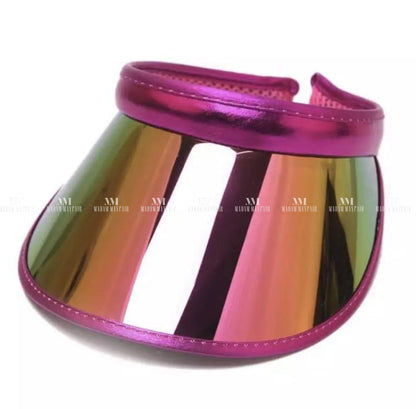 Multi Coloured Summer Visor Pink Accessories