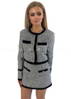 Olivia Silver Shimmer Suit Co Ords