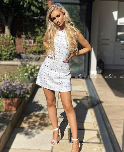 Poppy Tweed Dress Dresses