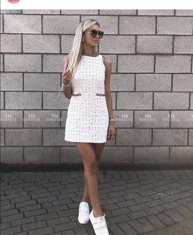 Poppy Tweed Dress Dresses