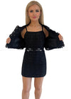 Saskia Black Dress & Jacket Uk 6