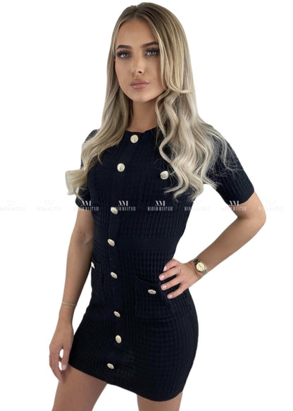 Simone Knit Bodycon Dress Dresses