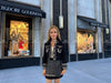 Nicolette Black Plaid Tweed Suit